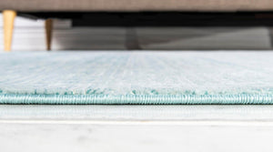 Blue 8' x 8' Jill Zarin Uptown Round Area Rug 70% Polypropylene & 30% Polyester  Contemporary Carpet for Living, Dining, Office, Bedroom for Sale at Rug Engine