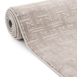 Gray 2' 2 x 6' 1 Jill Zarin Uptown Runner Area Rug 70% Polypropylene & 30% Polyester  Contemporary Carpet for Living, Dining, Office, Bedroom for Sale at Rug Engine