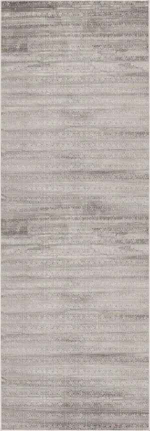 Gray 2' 2 x 6' 1 Jill Zarin Uptown Runner Area Rug 70% Polypropylene & 30% Polyester  Contemporary Carpet for Living, Dining, Office, Bedroom for Sale at Rug Engine
