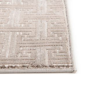Gray 8' x 10' Jill Zarin Uptown Rectangle Area Rug 70% Polypropylene & 30% Polyester  Contemporary Carpet for Living, Dining, Office, Bedroom for Sale at Rug Engine