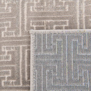 Gray 8' x 10' Jill Zarin Uptown Rectangle Area Rug 70% Polypropylene & 30% Polyester  Contemporary Carpet for Living, Dining, Office, Bedroom for Sale at Rug Engine