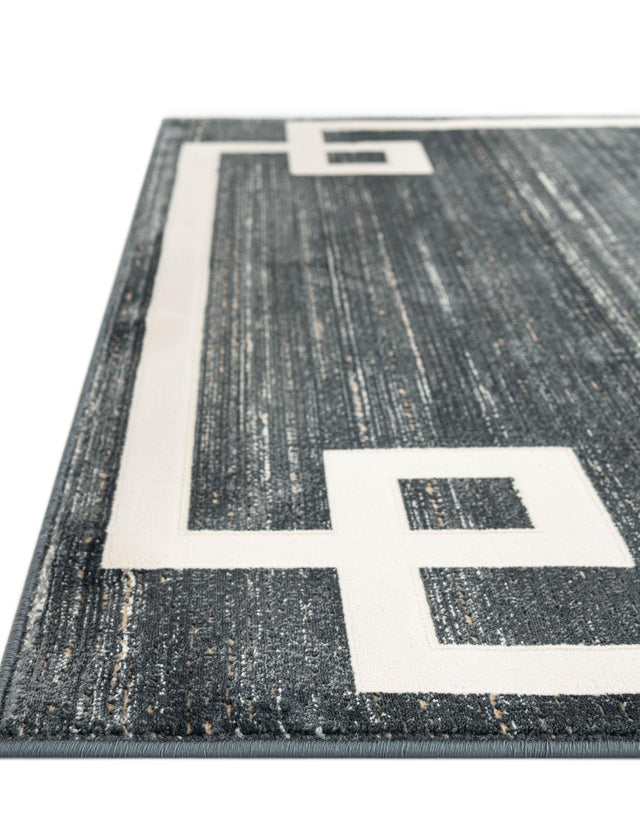 Navy Blue 5' 1 x 8' Jill Zarin Uptown Rectangle Area Rug 70% Polypropylene & 30% Polyester  Contemporary Carpet for Living, Dining, Office, Bedroom for Sale at Rug Engine