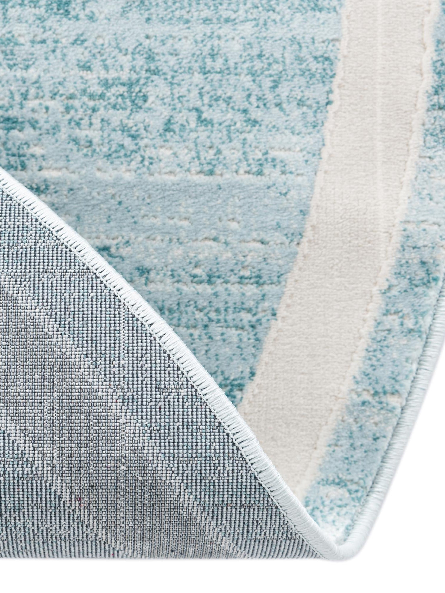 Turquoise 3' 3 x 3' 3 Jill Zarin Uptown Round Area Rug 70% Polypropylene & 30% Polyester  Contemporary Carpet for Living, Dining, Office, Bedroom for Sale at Rug Engine