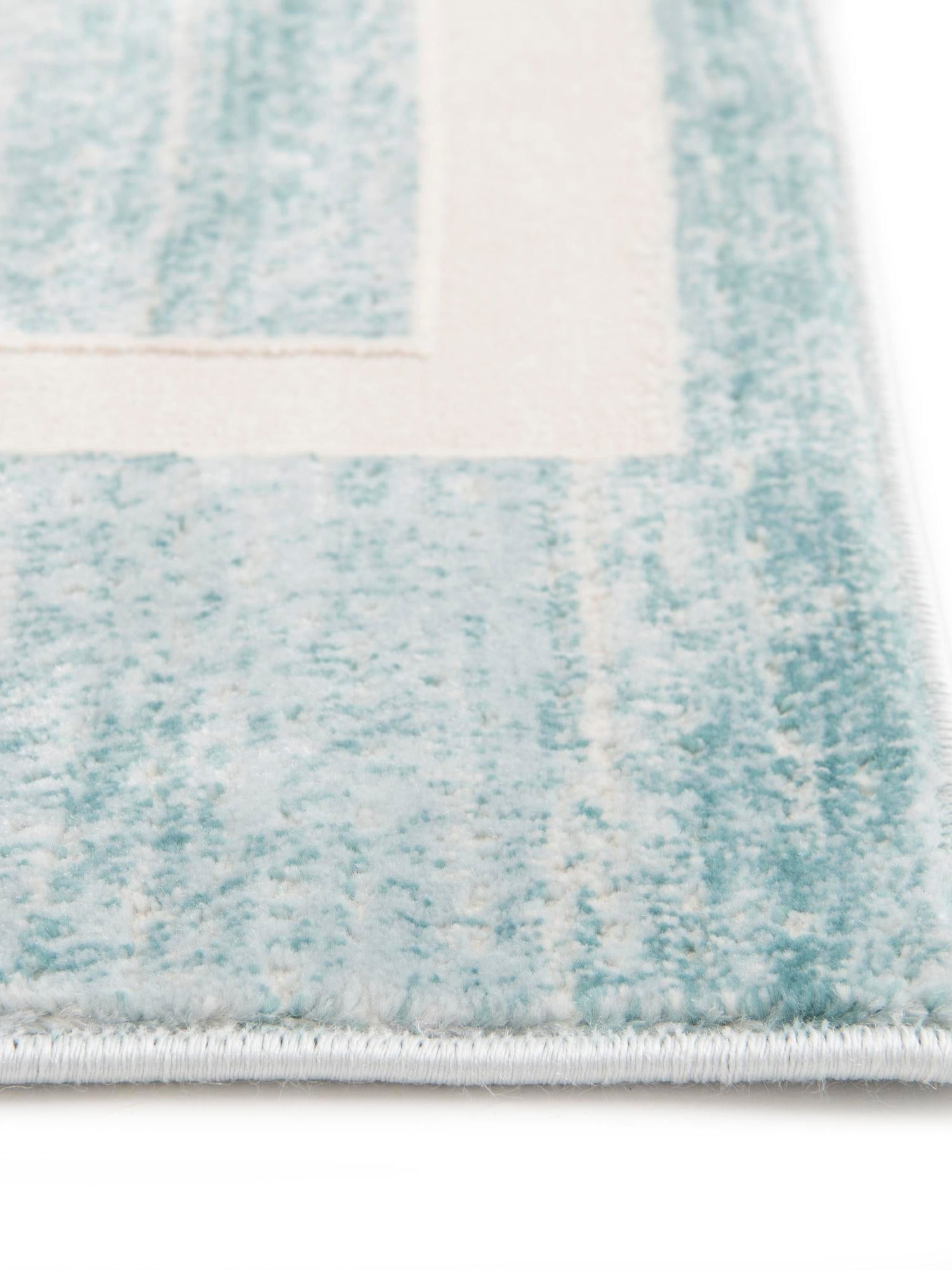 Turquoise 8' x 10' Jill Zarin Uptown Rectangle Area Rug 70% Polypropylene & 30% Polyester  Contemporary Carpet for Living, Dining, Office, Bedroom for Sale at Rug Engine