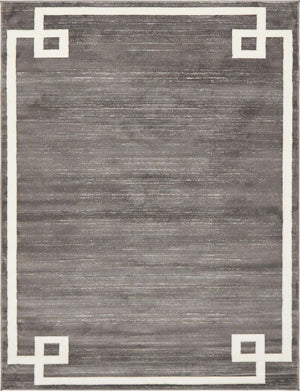 Gray 8' x 10' Jill Zarin Uptown Rectangle Area Rug 70% Polypropylene & 30% Polyester  Contemporary Carpet for Living, Dining, Office, Bedroom for Sale at Rug Engine