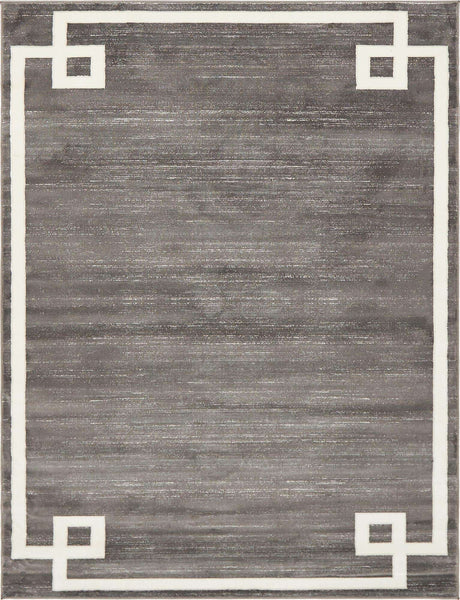 Gray 8' x 10' Jill Zarin Uptown Rectangle Area Rug 70% Polypropylene & 30% Polyester  Contemporary Carpet for Living, Dining, Office, Bedroom for Sale at Rug Engine