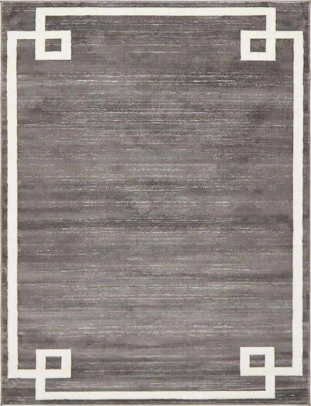 Gray 8' x 10' Jill Zarin Uptown Rectangle Area Rug 70% Polypropylene & 30% Polyester  Contemporary Carpet for Living, Dining, Office, Bedroom for Sale at Rug Engine