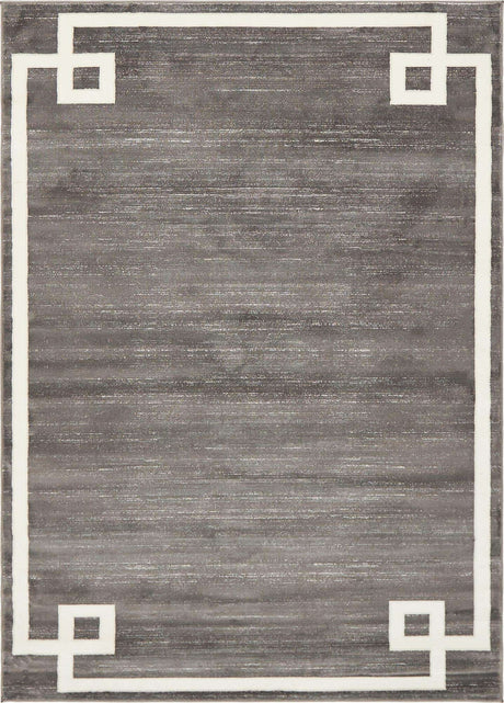 Gray 9' x 12' 2 Jill Zarin Uptown Rectangle Area Rug 70% Polypropylene & 30% Polyester  Contemporary Carpet for Living, Dining, Office, Bedroom for Sale at Rug Engine