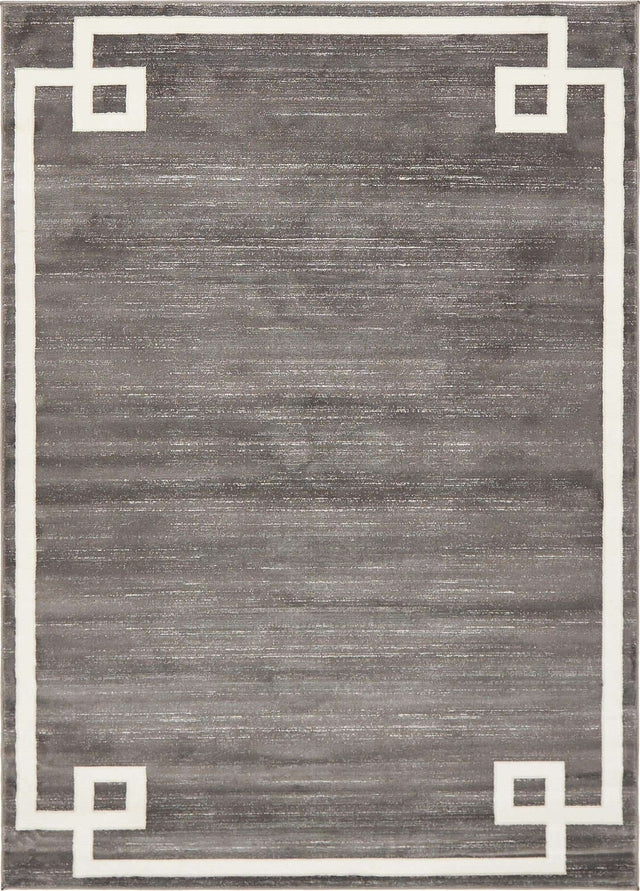 Gray 9' x 12' 2 Jill Zarin Uptown Rectangle Area Rug 70% Polypropylene & 30% Polyester  Contemporary Carpet for Living, Dining, Office, Bedroom for Sale at Rug Engine
