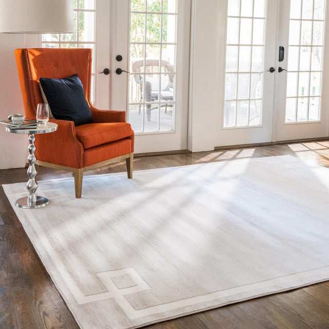 Beige 5' 1 x 8' Jill Zarin Uptown Rectangle Area Rug 70% Polypropylene & 30% Polyester  Contemporary Carpet for Living, Dining, Office, Bedroom for Sale at Rug Engine