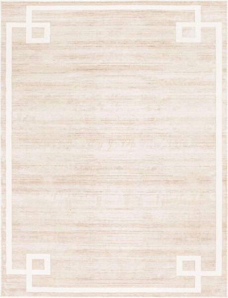 Beige 8' x 10' Jill Zarin Uptown Rectangle Area Rug 70% Polypropylene & 30% Polyester  Contemporary Carpet for Living, Dining, Office, Bedroom for Sale at Rug Engine