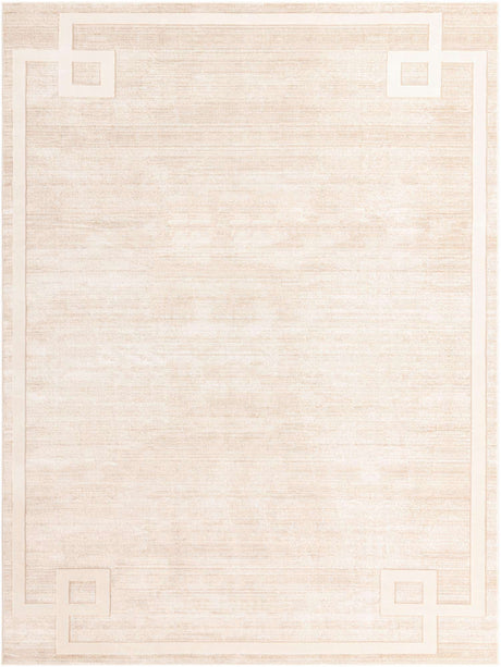 Beige 9' x 12' 2 Jill Zarin Uptown Rectangle Area Rug 70% Polypropylene & 30% Polyester  Contemporary Carpet for Living, Dining, Office, Bedroom for Sale at Rug Engine