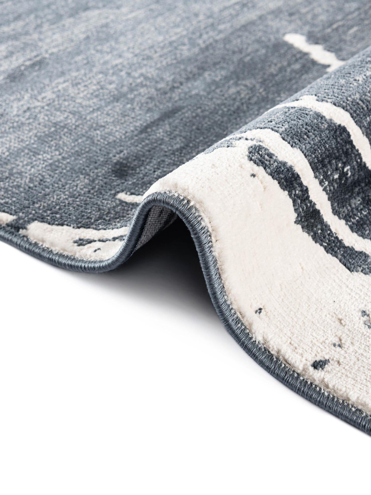 Navy Blue 2' 7 x 8' Jill Zarin Uptown Runner Area Rug 70% Polypropylene & 30% Polyester  Contemporary Carpet for Living, Dining, Office, Bedroom for Sale at Rug Engine