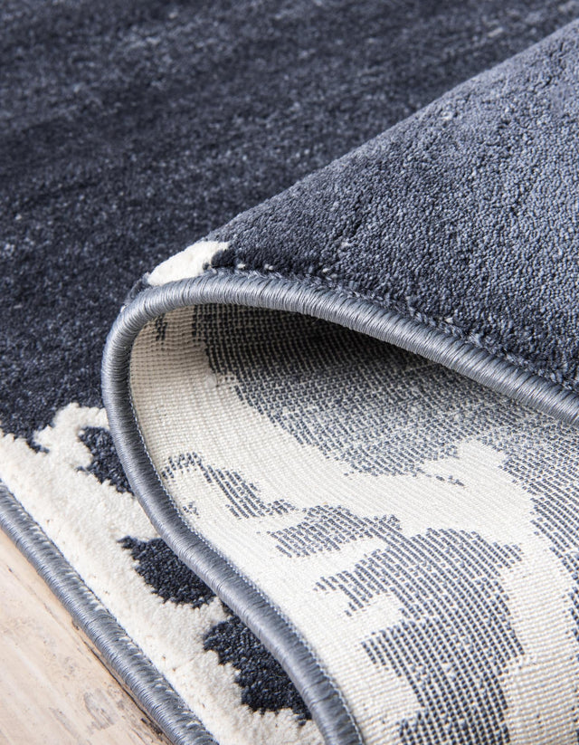 Navy Blue 5' 1 x 8' Jill Zarin Uptown Rectangle Area Rug 70% Polypropylene & 30% Polyester  Contemporary Carpet for Living, Dining, Office, Bedroom for Sale at Rug Engine