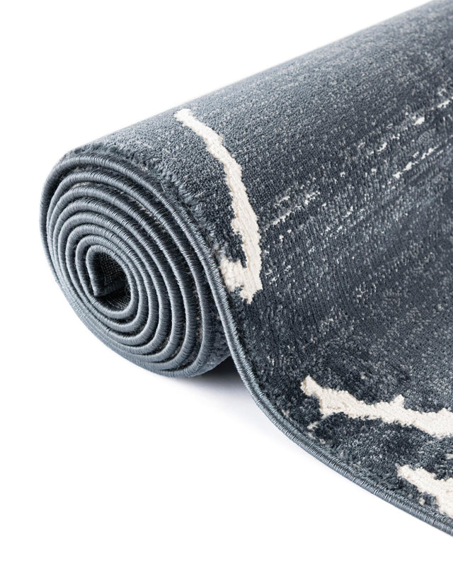 Navy Blue 9' x 12' 2 Jill Zarin Uptown Rectangle Area Rug 70% Polypropylene & 30% Polyester  Contemporary Carpet for Living, Dining, Office, Bedroom for Sale at Rug Engine