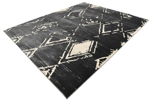 Navy Blue 8' x 10' Jill Zarin Uptown Rectangle Area Rug 70% Polypropylene & 30% Polyester  Contemporary Carpet for Living, Dining, Office, Bedroom for Sale at Rug Engine