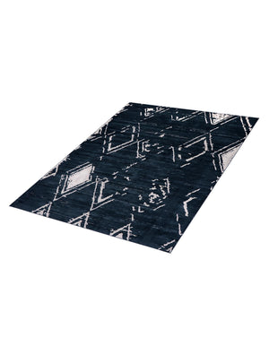 Navy Blue 9' x 12' 2 Jill Zarin Uptown Rectangle Area Rug 70% Polypropylene & 30% Polyester  Contemporary Carpet for Living, Dining, Office, Bedroom for Sale at Rug Engine