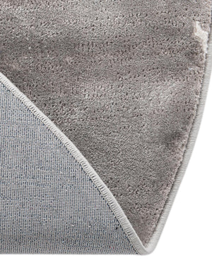 Gray 3' 3 x 3' 3 Jill Zarin Uptown Round Area Rug 70% Polypropylene & 30% Polyester  Contemporary Carpet for Living, Dining, Office, Bedroom for Sale at Rug Engine