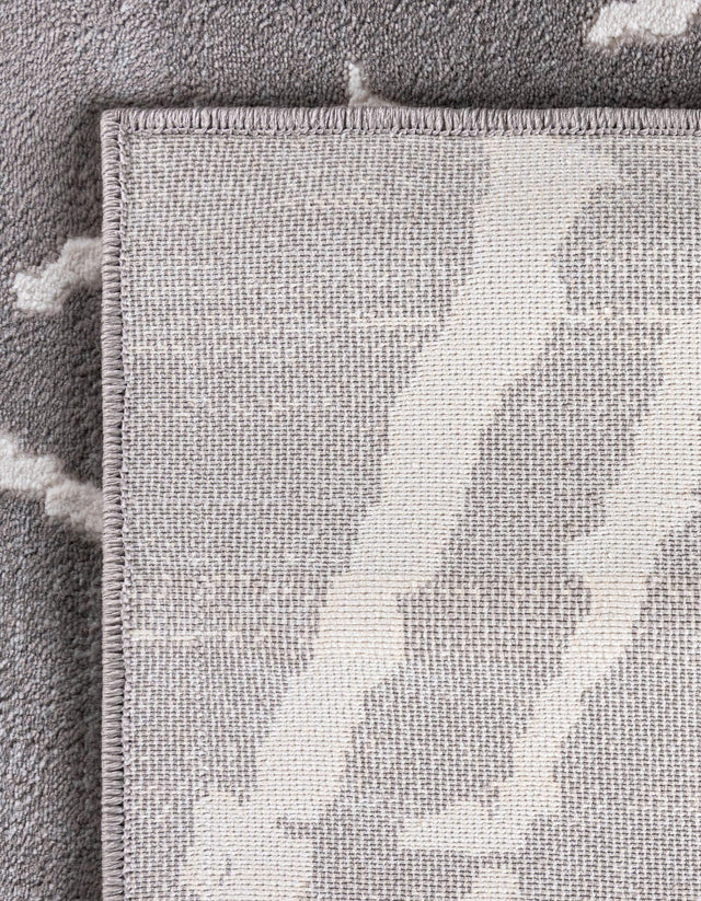 Gray 9' x 12' 2 Jill Zarin Uptown Rectangle Area Rug 70% Polypropylene & 30% Polyester  Contemporary Carpet for Living, Dining, Office, Bedroom for Sale at Rug Engine