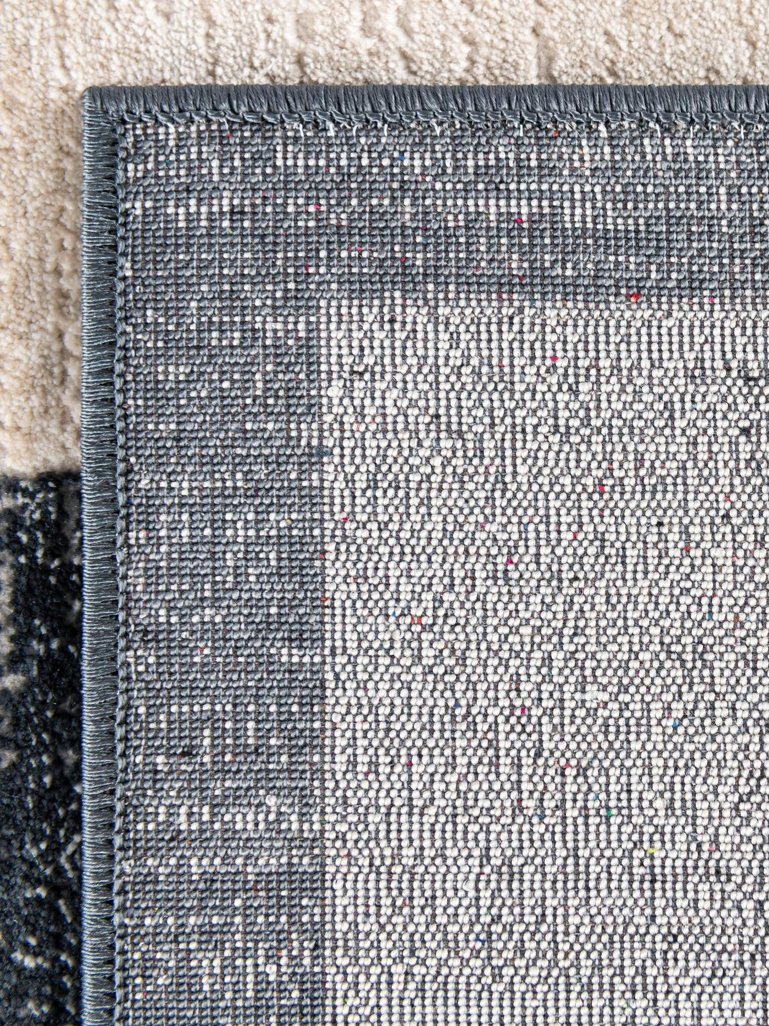 Navy Blue 4' 1 x 6' 1 Jill Zarin Uptown Rectangle Area Rug 70% Polypropylene & 30% Polyester  Contemporary Carpet for Living, Dining, Office, Bedroom for Sale at Rug Engine