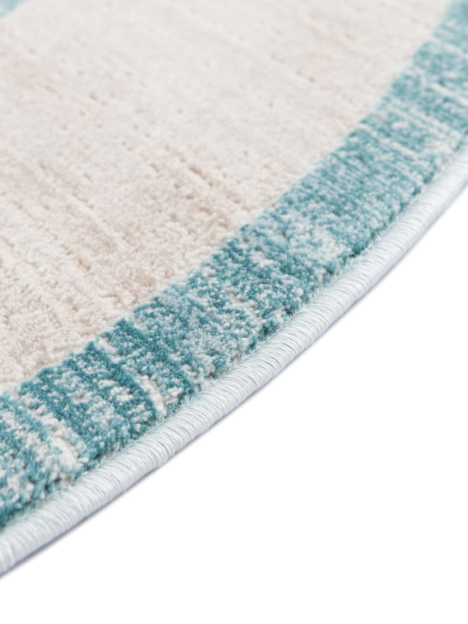 Turquoise 5' 3 x 5' 3 Jill Zarin Uptown Round Area Rug 70% Polypropylene & 30% Polyester  Contemporary Carpet for Living, Dining, Office, Bedroom for Sale at Rug Engine