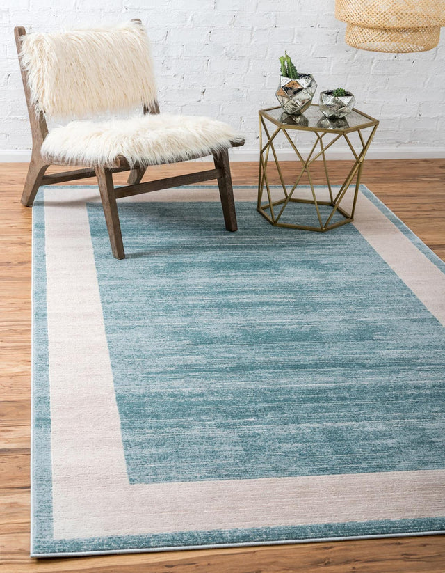 Turquoise 2' x 3' 1 Jill Zarin Uptown Rectangle Area Rug 70% Polypropylene & 30% Polyester  Contemporary Carpet for Living, Dining, Office, Bedroom for Sale at Rug Engine