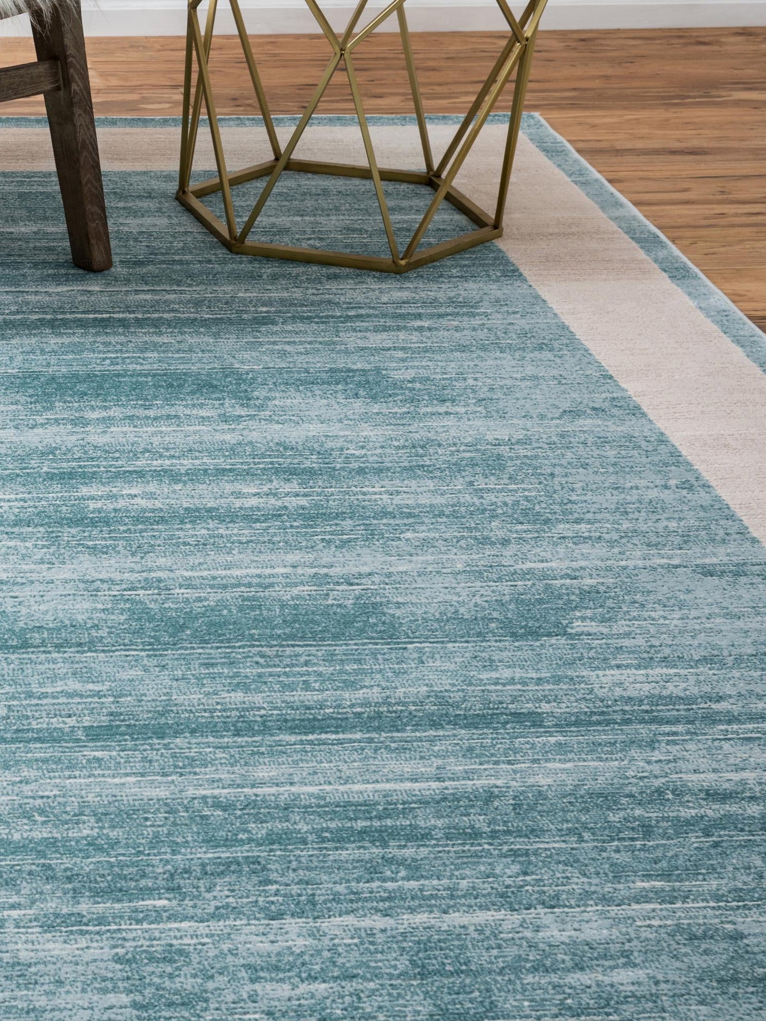 Turquoise 5' 1 x 8' Jill Zarin Uptown Rectangle Area Rug 70% Polypropylene & 30% Polyester  Contemporary Carpet for Living, Dining, Office, Bedroom for Sale at Rug Engine