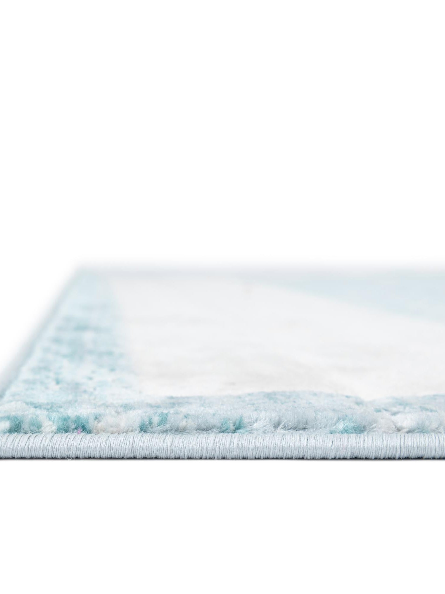 Turquoise 5' 1 x 8' Jill Zarin Uptown Rectangle Area Rug 70% Polypropylene & 30% Polyester  Contemporary Carpet for Living, Dining, Office, Bedroom for Sale at Rug Engine
