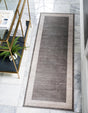 Gray 2' 7 x 8' Jill Zarin Uptown Runner Area Rug 70% Polypropylene & 30% Polyester  Contemporary Carpet for Living, Dining, Office, Bedroom for Sale at Rug Engine