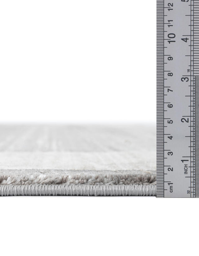 Gray 9' x 12' 2 Jill Zarin Uptown Rectangle Area Rug 70% Polypropylene & 30% Polyester  Contemporary Carpet for Living, Dining, Office, Bedroom for Sale at Rug Engine