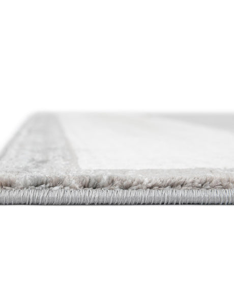 Gray 4' 1 x 6' 1 Jill Zarin Uptown Rectangle Area Rug 70% Polypropylene & 30% Polyester  Contemporary Carpet for Living, Dining, Office, Bedroom for Sale at Rug Engine