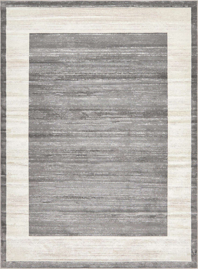 Gray 9' x 12' 2 Jill Zarin Uptown Rectangle Area Rug 70% Polypropylene & 30% Polyester  Contemporary Carpet for Living, Dining, Office, Bedroom for Sale at Rug Engine