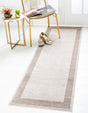 Beige 2' 7 x 13' 11 Jill Zarin Uptown Runner Area Rug 70% Polypropylene & 30% Polyester  Contemporary Carpet for Living, Dining, Office, Bedroom for Sale at Rug Engine