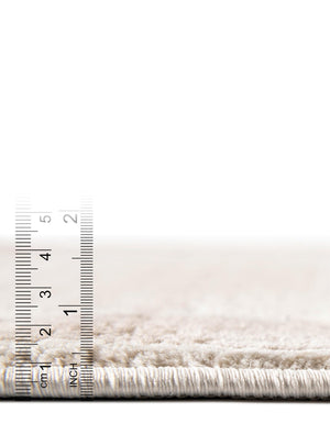 Beige 2' 7 x 13' 11 Jill Zarin Uptown Runner Area Rug 70% Polypropylene & 30% Polyester  Contemporary Carpet for Living, Dining, Office, Bedroom for Sale at Rug Engine