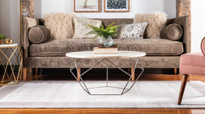 Beige 8' x 10' Jill Zarin Uptown Rectangle Area Rug 70% Polypropylene & 30% Polyester  Contemporary Carpet for Living, Dining, Office, Bedroom for Sale at Rug Engine
