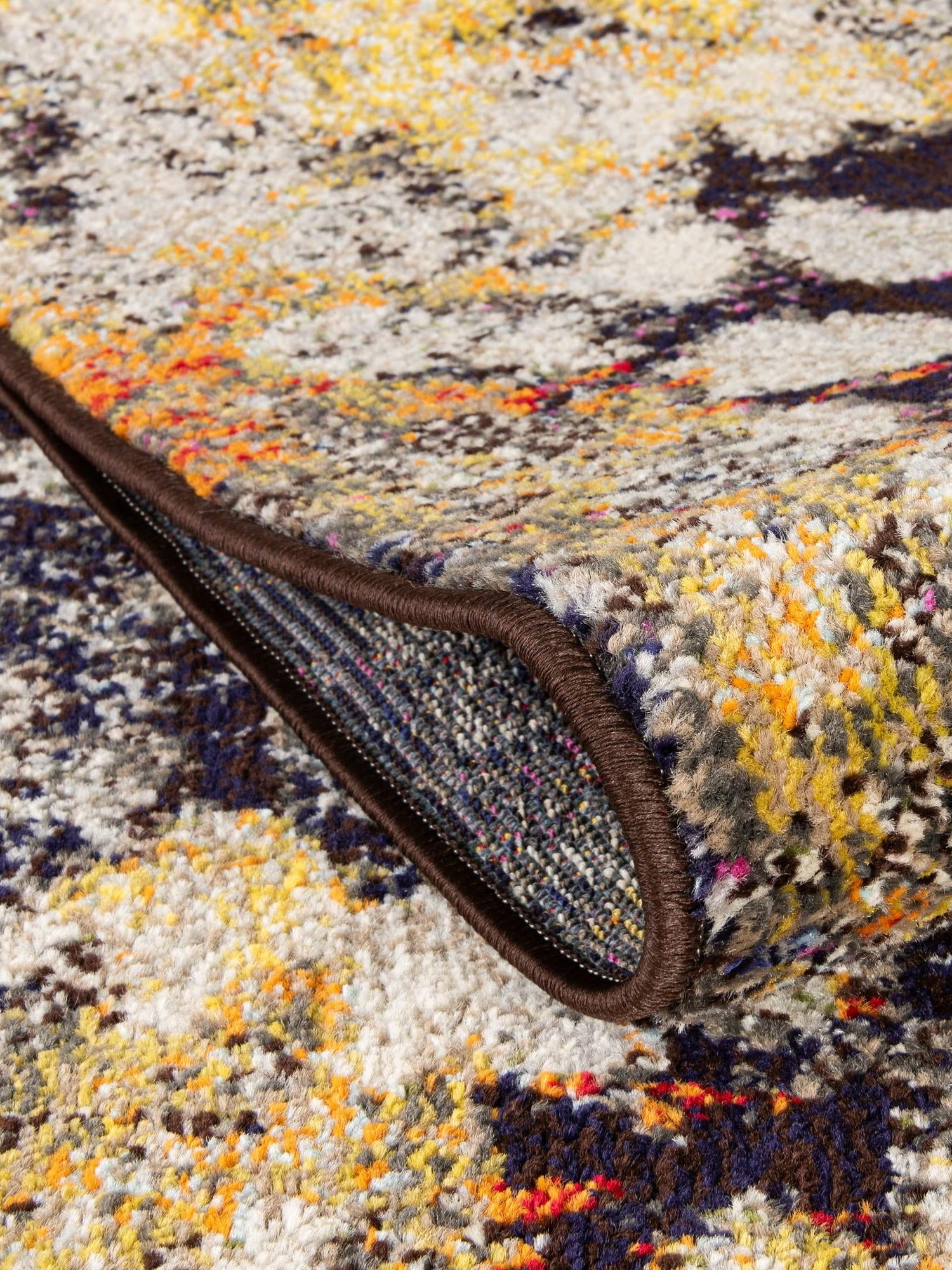 Navy Blue 9' x 12' 2 Vita Rectangle Area Rug