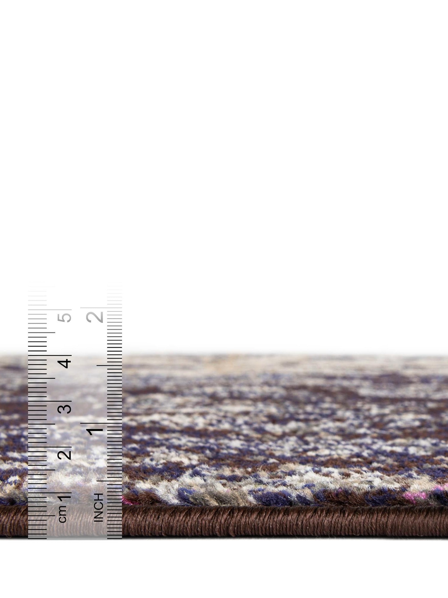 Navy Blue 8' x 8' Vita Round Area Rug