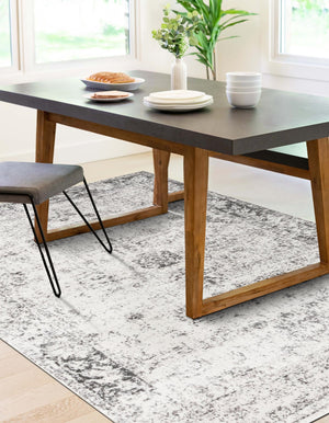 Gray 10' x 14' 1 Sofia Rectangle Area Rug Durable Easy Clean Stain Resistant Unique Carpet for Affordable Interior Home Design for Sale at Rug Engine