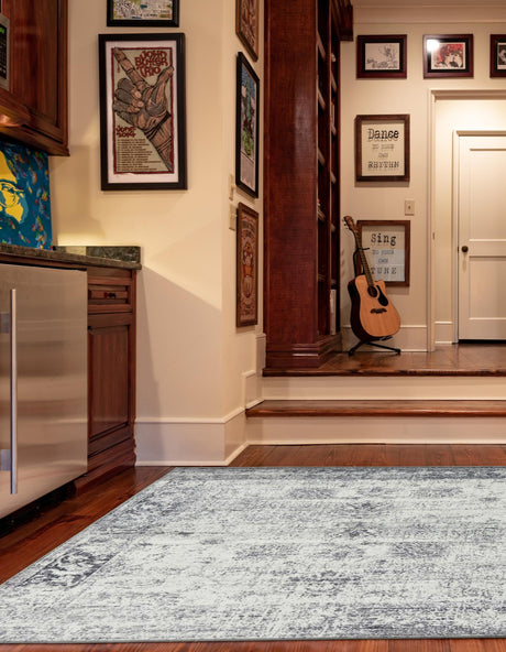 Gray 12' x 12' Sofia Square Area Rug Durable Easy Clean Stain Resistant Unique Carpet for Affordable Interior Home Design for Sale at Rug Engine