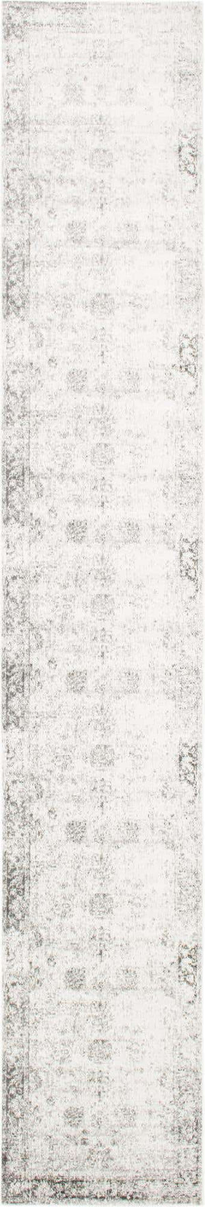 Gray 3' 3 x 19' 8 Sofia Runner Area Rug Durable Easy Clean Stain Resistant Unique Carpet for Affordable Interior Home Design for Sale at Rug Engine