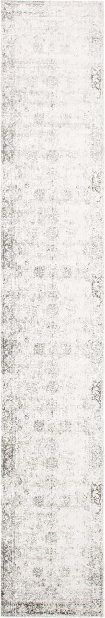 Gray 3' 3 x 19' 8 Sofia Runner Area Rug Durable Easy Clean Stain Resistant Unique Carpet for Affordable Interior Home Design for Sale at Rug Engine