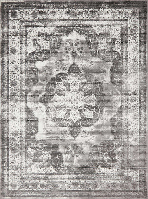 Gray 7' 10 x 11' Sofia Rectangle Area Rug Durable Easy Clean Stain Resistant Unique Carpet for Affordable Interior Home Design for Sale at Rug Engine