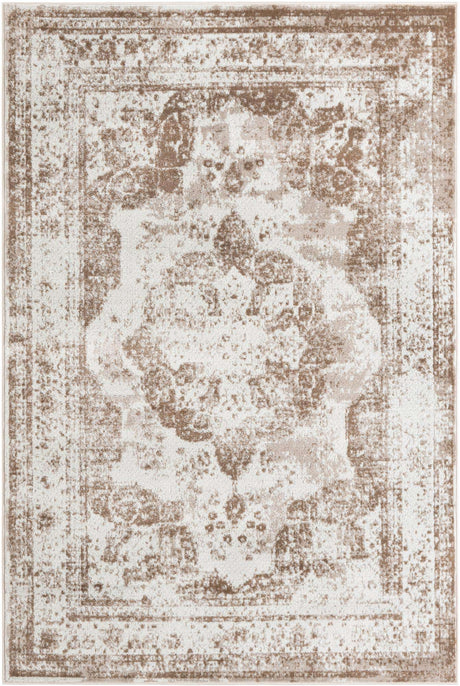 Beige 6' 1 x 9' Sofia Rectangle Rug