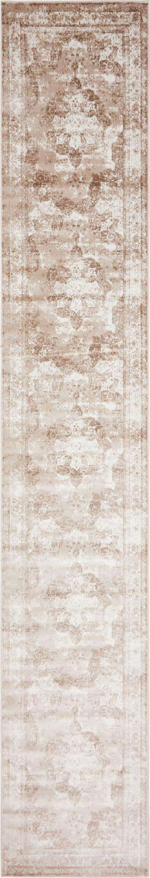 Beige 3' 3 x 20' Sofia Runner Rug