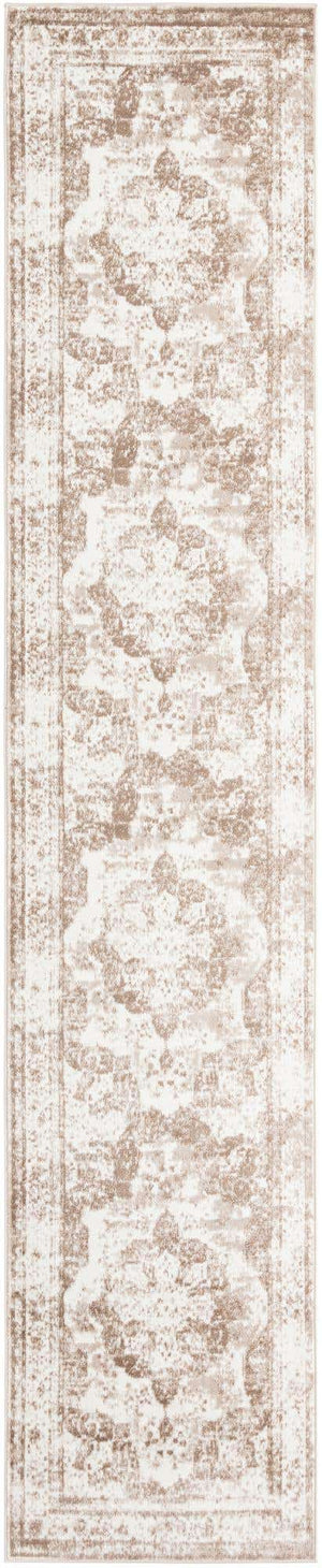 Beige 3' 3 x 16' 5 Sofia Runner Rug