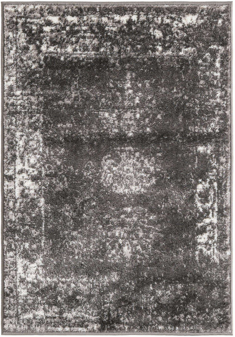 Dark Gray 2' x 3' 1 Sofia Rectangle Area Rug