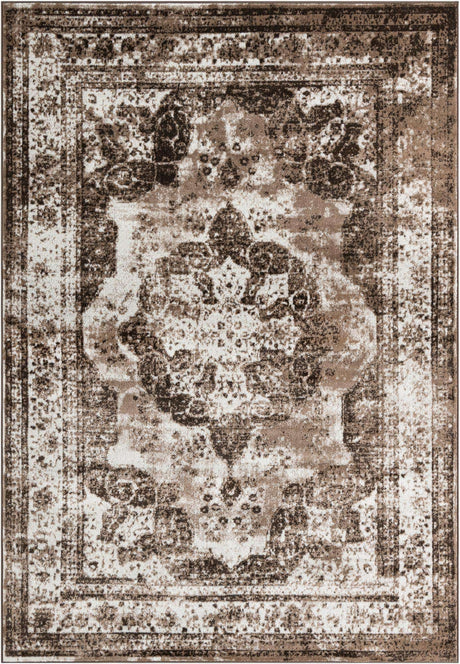 Light Brown 7' 1 x 10' Sofia Rectangle Rug