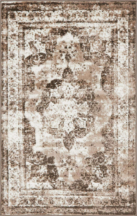 Light Brown 3' 3 x 5' 3 Sofia Rectangle Rug