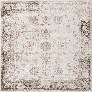 Beige 6' 1 x 6' 1 Sofia Square Rug
