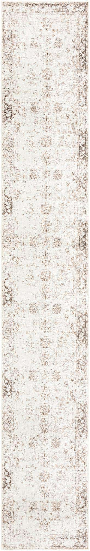 Beige 3' 3 x 20' Sofia Runner Rug